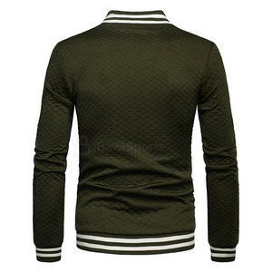 Best Selling <b>Men's</b> Eco-Friendly <b>Lightweight</b> Customizable High Quality Quick Dry Breathable Casual Letterman Windproof <b>Jacket</b> - Product Image 3