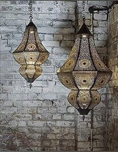 Wholesale Moroccan Hanging <b>Lamp</b> <b>Lantern</b> Unique Handmade Design for Home Decoration - Product Image 4