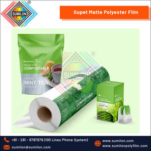 Película de poliéster transparente suave con acabado supermate, alta demanda, material de procesamiento de fundición de etiquetado más vendido, película de plástico - Product Image 5