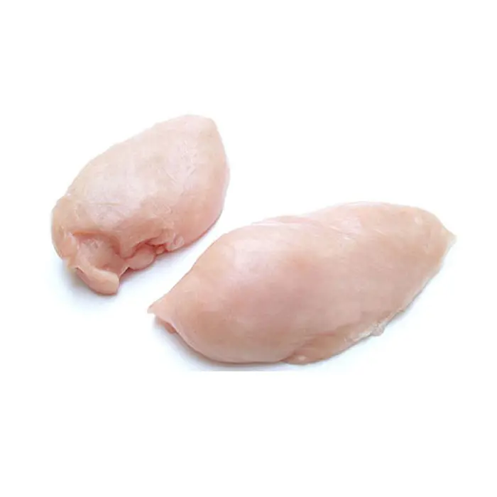 Pechuga de pollo Halal congelada sin piel, caja de pollo Halal Premium, embalaje de aves de corral, pechuga de pollo sin hueso congelada Halal
