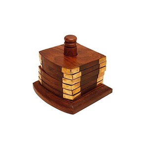NEW LATEST DESIGN MANGO WOOD <b>COASTER</b> FOR SALE IN NEW LOOK HANDMADE <b>COASTER</b> IN NEW DESIGN <b>COASTER</b> IN NEW LOOK - Product Image 2