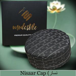 Nisaar Kufi Hommes Chapeaux Islamique Traditionnel Musulman Porter Nisaar Kufi Polyester Coton Matériel Nisaar Kufi - Product Image 5