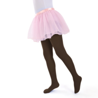 Paket Pakaian Pertunjukan Balet 3 Potong untuk Anak Perempuan dengan Bahan Spandex/Nylon Mesh yang Tahan Tusukan