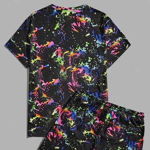 Ensemble de t-shirts pour hommes de qualité supérieure pour l'été chaud T-shirts en coton respirant de nouveau style - Product Image 4