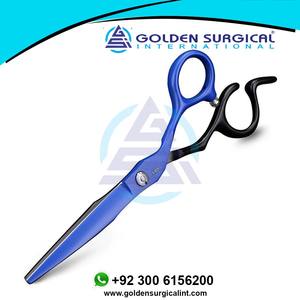 Ciseaux de coiffure japonais en acier 440c, ciseaux de barbier, outils de coupe, ciseaux à effiler, en vrac, logo gratuit - Product Image 4