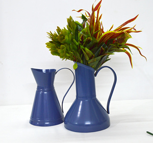 Florero con forma de vidrio con revestimiento de energía de Venta caliente Premium, florero antiguo decorativo de lujo moderno Chapado en crudo - Product Image 6