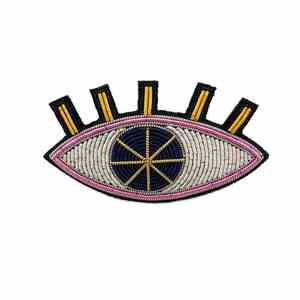 Écussons brodés personnalisés avec logo 2025, fabriqués à la main au Pakistan, en tissu, vente en gros - Product Image 1