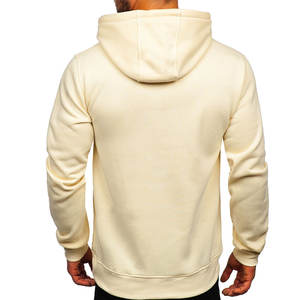 Sweat à capuche pour homme en polaire avec fermeture éclair à capuche 100% coton Sweats à capuche en molleton à séchage rapide Sweats à capuche respirants à fermeture éclair pour homme de poids moyen personnalisés - Product Image 2