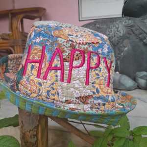 หมวกดีไซน์งานแพทช์พิมพ์ลายหลากหลายรูปแบบพร้อมหมวกดีไซน์ปักลายถังอุปกรณ์เสริมสำหรับฤดูร้อนใช้ได้ทั้งชายและหญิง - Product Image 3