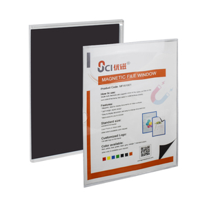 Portadocumenti Magnetico in Acrilico UCI con Dimensioni Personalizzabili per Documenti <span class=keywords><strong>e</strong></span> Cartelle, Organizzatore con Superficie Metallica - Product Image 1