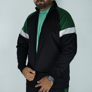 เสื้อแจ็กเก็ตซิปเต็มตัวสำหรับผู้ชายเสื้อกีฬาผ้าโพลีเอสเตอร์ระบายอากาศ - Product Image 3