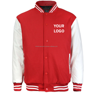 Chaqueta Varsity Personalizada para Hombre, Chaqueta de Béisbol Universitaria Vintage con Mangas de Cuero, Fabricante de Chaquetas de Béisbol de Lana y Cuero para Hombre - Product Image 3