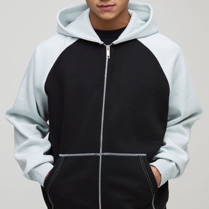 ชุดวอร์มผู้ชายระบายอากาศได้ดีสำหรับฤดูหนาวชุดวอร์มโอเวอร์ไซส์ออกแบบโลโก้ได้ตามต้องการ - Product Image 6