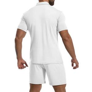 2025, venta al por mayor, chándal con logotipo personalizado, chándal, conjunto de chándal con etiqueta privada, pantalones cortos, camiseta de verano para hombre y conjuntos cortos - Product Image 2