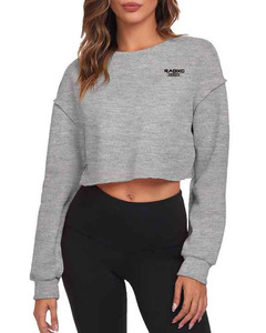 Sweat-shirts pour femmes Rabixo Sports Crewneck Winter Y2K Streetwear, coupe régulière, manches longues, tissu en molleton respirant - Product Image 1
