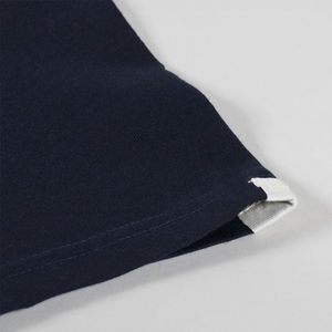 เสื้อยืดผู้ชายผ้า100% คอตตอนทรงหลวม210g ผ้าเนื้อละเอียดพิมพ์ลายตัวอักษร - Product Image 4