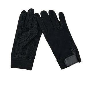 Fabricant professionnel avec logo de conception personnalisée, coupe parfaite, prix bas, logo, best-seller pour les gants d'équitation - Product Image 5