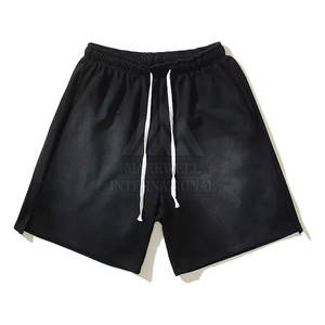 Shorts Ligeros al por Mayor con Lavado Ácido, Shorts Cómodos con Lavado Ácido, Shorts con Cintura Elástica con Lavado Ácido para Venta en Línea - Product Image 1