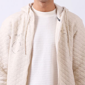 Wholesale High Quality 100% Cotton Casual <b>Men's</b> Winter <b>Hoodie</b> Custom <b>Oversized</b> Sweatshirts Hood Zipper 6XL Breathable <b>Fleece</b> - Product Image 2