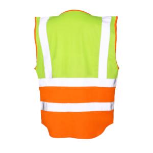 Chalecos Reflectivos de Alta Visibilidad para Seguridad Pública, Chalecos Personalizados para Construcción con Cinta Reflectante - Product Image 5