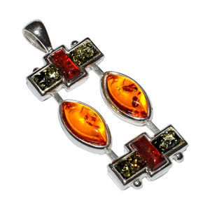 Colgante de Plata de Ley 925, joyería de piedras preciosas naturales, colgante bohemio de plata para mujer, colgante de Plata de Ley 925, ODM OEM - Product Image 1