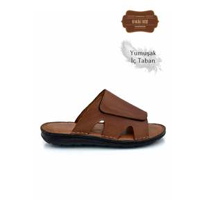 Venta al por mayor 8-Pack de toboganes deportivos de cuero genuino para hombres totalmente abiertos para velcro frontal - Product Image 6