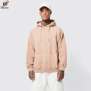 เสื้อฮู้ดสวมหัวโอเวอร์ไซส์วินเทจของผู้ชายผ้าฟลีซไซส์2024ดีไซน์ใหม่พิมพ์ลายไซส์ XS ฤดูหนาวขายส่ง - Product Image 4