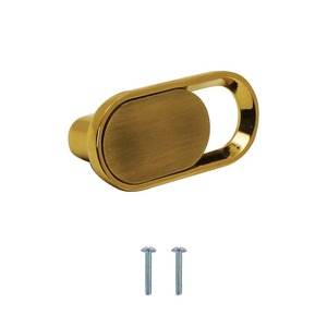 Poignée de conception élégante en or pour les tiroirs et les armoires Poignée de traction moderne et élégante pour la cuisine à domicile ou les meubles de bureau - Product Image 5