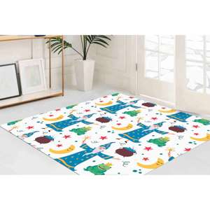 Printed <b>Rug</b>: Wizard <b>Rugs</b>, Potion <b>Rug</b>, Toad <b>Rugs</b>, Kids Room <b>Rug</b>,<b>Chenille</b> <b>Rug</b> - Product Image 4