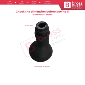 BSP606 5 Speed Gear <b>Shift</b> Stick <b>Knob</b> Black For Doblo MK1 119 223 2000-2010 735330197 - Product Image 5