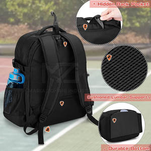 Mochila Multifuncional para Baloncesto, Bolsa de Entrenamiento de Gran Capacidad con Compartimento para Zapatos, Todo en Uno - Product Image 5