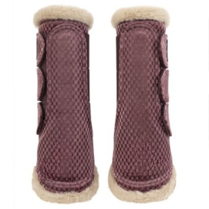 Bottes de brossage pour chevaux fabriquées sur mesure au Pakistan, rembourrage protecteur absorbant les chocs, soutien complet des tendons et des jarrets, confortables - Product Image 4