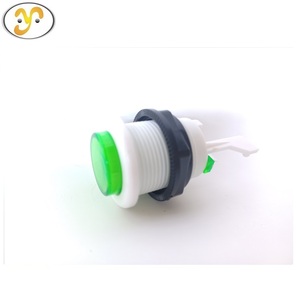 مفتاح زر ضغط دائري بلاستيكي أخضر من تايوان لآلة ألعاب الورق - Product Image 4