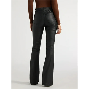 Pantalon évasé en denim extensible pour femmes taille haute élastique nouveau style streetwear pour l'hiver-Vente en gros - Product Image 6