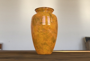 Fabricante indio de L MAX B EXPORTS Urna de cremación de aluminio de color único para cenizas Todos los tipos disponibles para adultos - Product Image 6