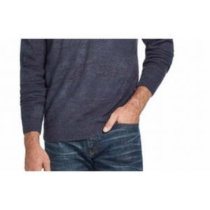 Maglione Vintage da Uomo a Righe Blu, Morbido al Tatto, Impermeabile, Taglia XL - Product Image 3