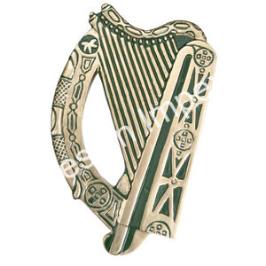 Plaque irlandaise de harpe irlandaise de taille personnalisée à prix raisonnable Bonne qualité Super vente Plaque irlandaise fabriquée en Inde - Product Image 5