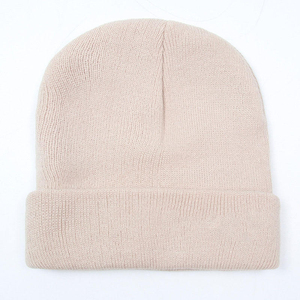 Bonnets d'hiver unisexes en tricot doux avec logo de créateur imprimés de couleur unie tendance style hip hop pour hommes et femmes - Product Image 4