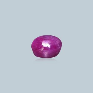 พลอยทับทิมสังเคราะห์สีแดงเหลี่ยมเพชรพลอย-3.88 กะรัต ขนาด 10 มม. - Product Image 2