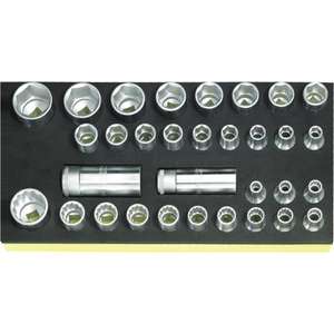 ชุดประแจบล็อก Stahlwille 1/2 นิ้ว รุ่น TCS Inlay ชุด 32 ชิ้น - Product Image 1