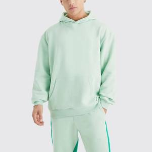 ชุดวอร์มผ้าคอตตอนสำหรับผู้ชายกางเกงขาบานพิมพ์ลายสีจางลงสำหรับ100% วินเทจแอซิดกรด - Product Image 5