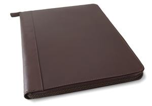 แผ่นหนัง A5โฟลเดอร์ช็อคโกแลต (29ซม. X 21ซม. x 2ซม.) สามารถปรับแต่ง LP5-0054เองได้ - Product Image 3