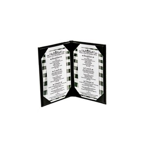 Los mejores soportes de cubierta de menú de restaurante negro para hoteles y restaurantes - Product Image 1