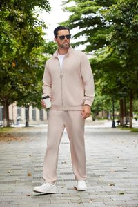 2025 Custom Polyester Tracksuit Men Digital Print Tech Fleece Two Piece Hoodie Joggers Sportswear Set for <b>Running</b> - Product Image 5