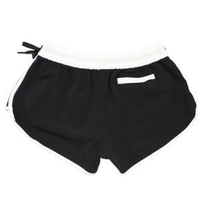 Color sólido al por mayor logotipo personalizado mujeres pantalones cortos verano playa pantalones cortos correr deportes pantalones cortos - Product Image 2