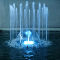 Fontaine musicale synchronisée en acier inoxydable sur mesure, la plus vendue, pour piscine, parc aquatique, villa