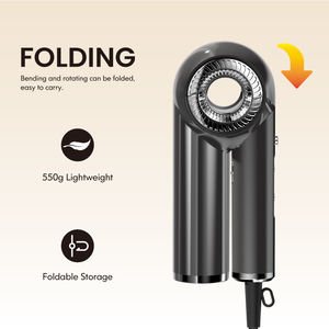 Secador <span class=keywords><strong>de</strong></span> Pelo Plegable <span class=keywords><strong>de</strong></span> Alta Velocidad con Motor BLDC <span class=keywords><strong>de</strong></span> 1600W, Iónico, Multi-Styler con Boquilla (Metálico) - Product Image 6