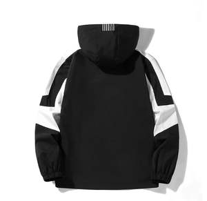 Veste matelassée en toile à col montant, coupe-vent, imperméable, respirante, fine, pour l'hiver, personnalisable OEM ODM, unisexe - Product Image 3