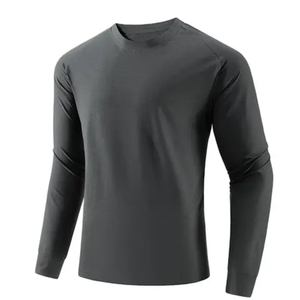 T-shirts de sport personnalisés unisexes, séchage rapide, écologiques, respirants, en polyester tissé 180g, tee-shirt uni, sublimation personnalisée pour hommes - Product Image 5