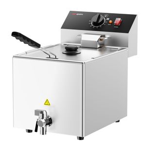 Friteuse électrique de comptoir professionnelle - 12 litres - 3,25 kW - Manuelle - avec robinet de vidange - Product Image 5